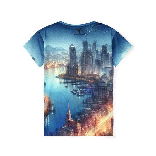 City Night Time Rush Women's Sports Jersey - Women's Active Tee