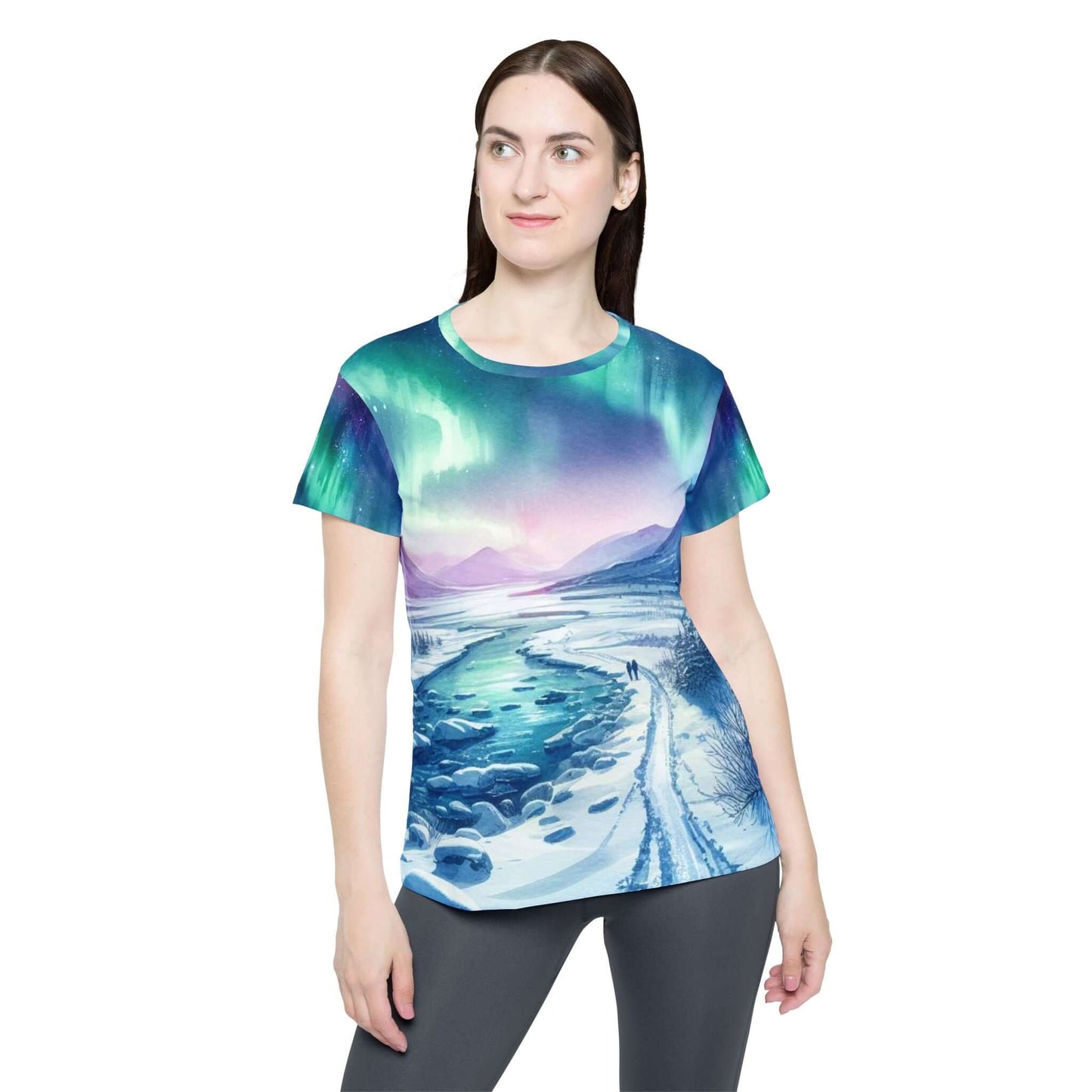 Northern Lights - Women's Active Tee