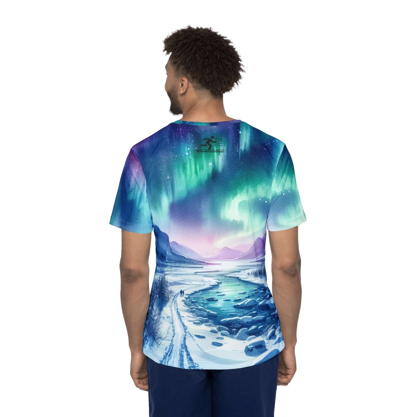 Northern Lights - Men's Athletic Shirt