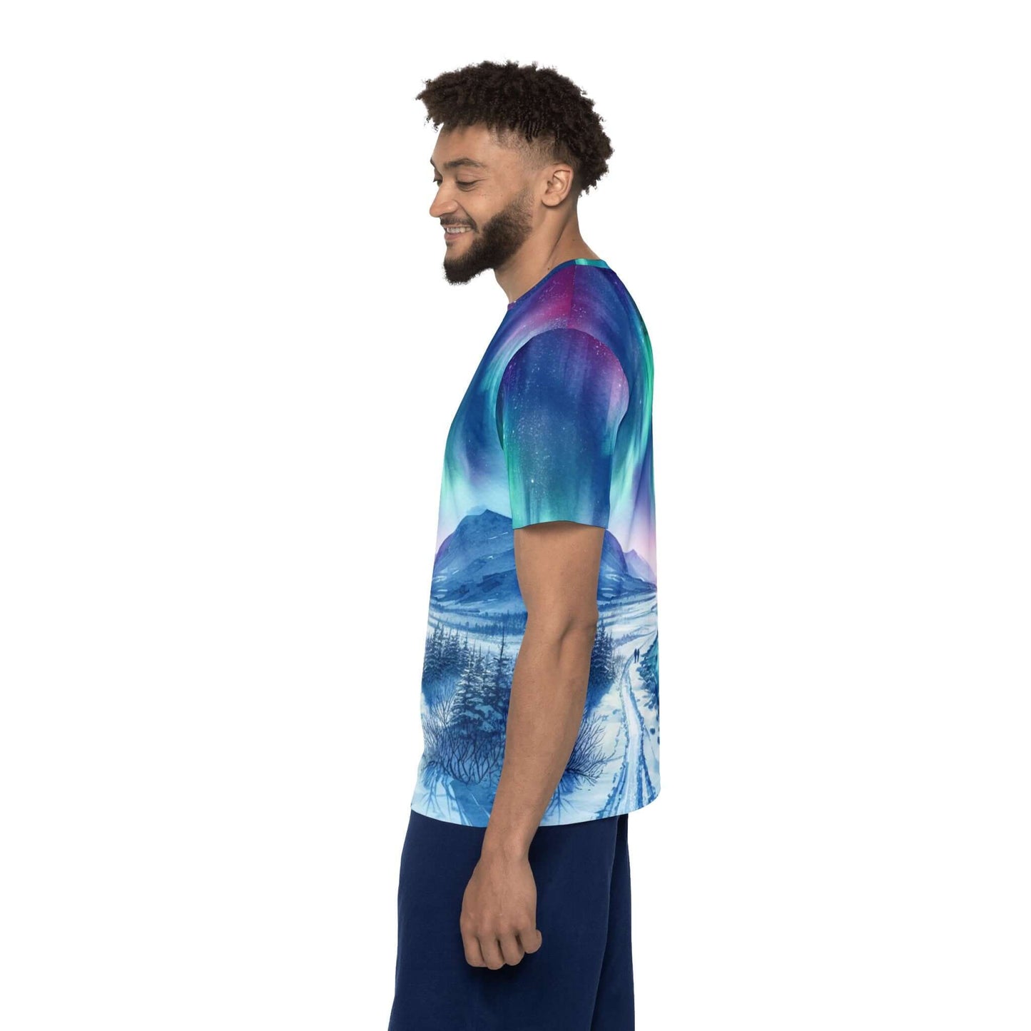 Northern Lights - Men's Athletic Shirt