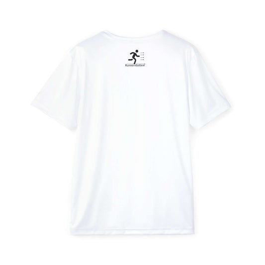 Every Freakin Day - Men's White Athletic Shirt (Red Message Version)