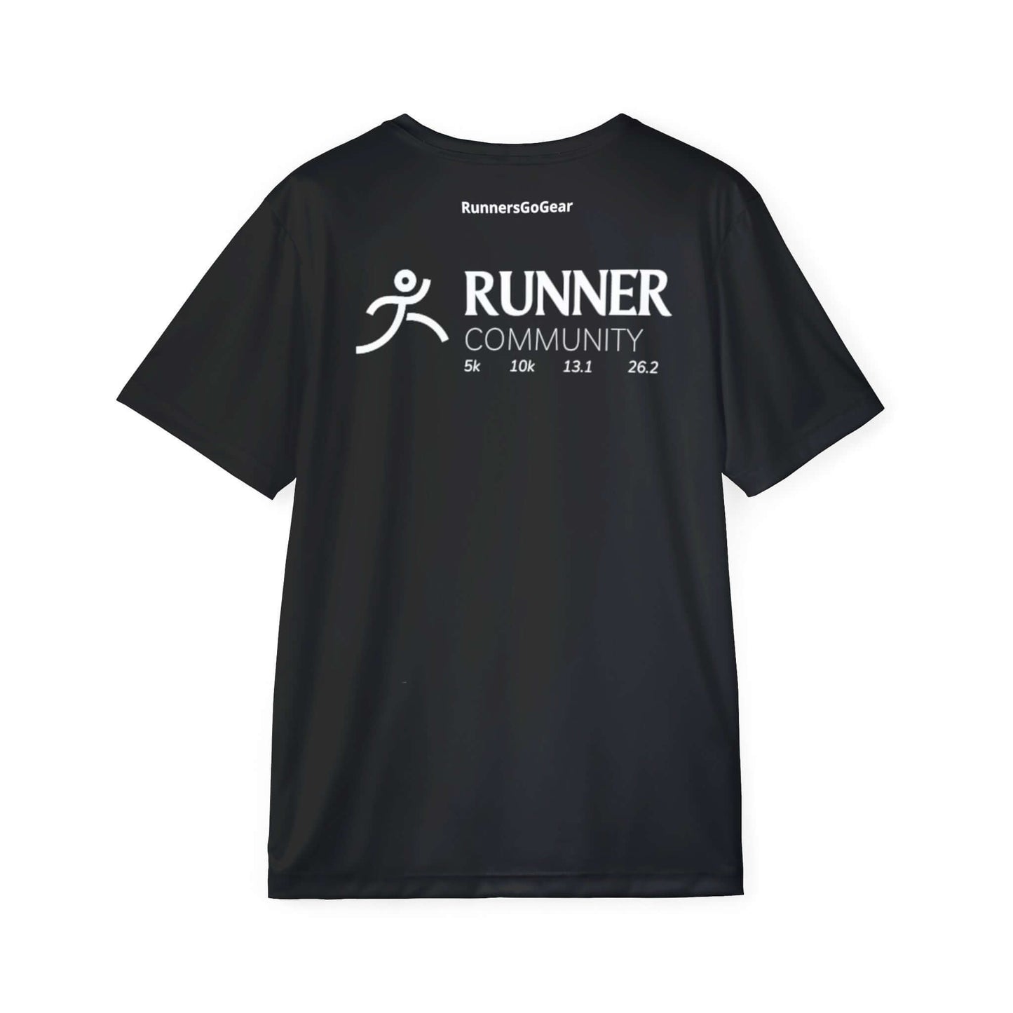 You Belong To The Runner Community - Men's Black Running Shirt