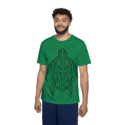 Chill Turtle - Green Men's Running Shirt