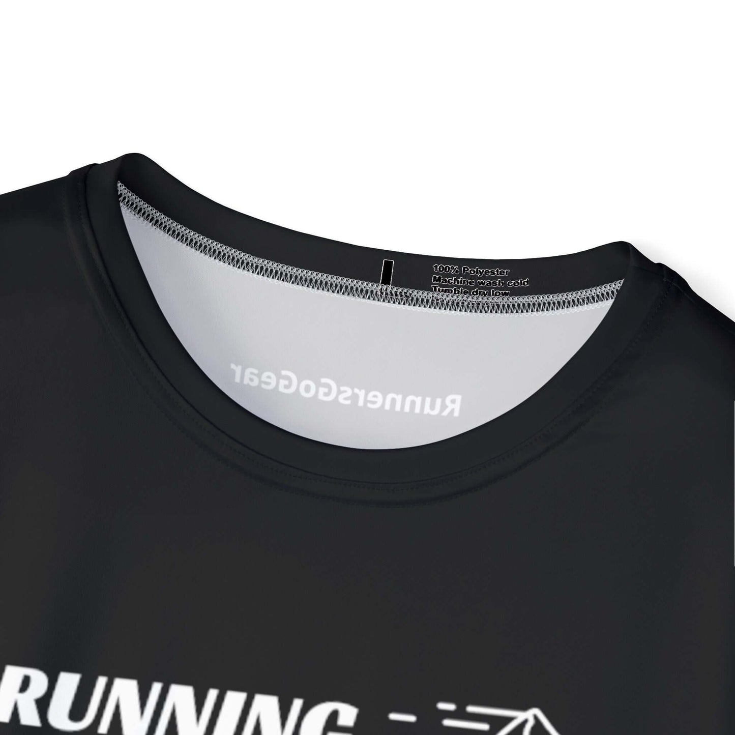 Running Speed Club - Men's Black Running Shirt