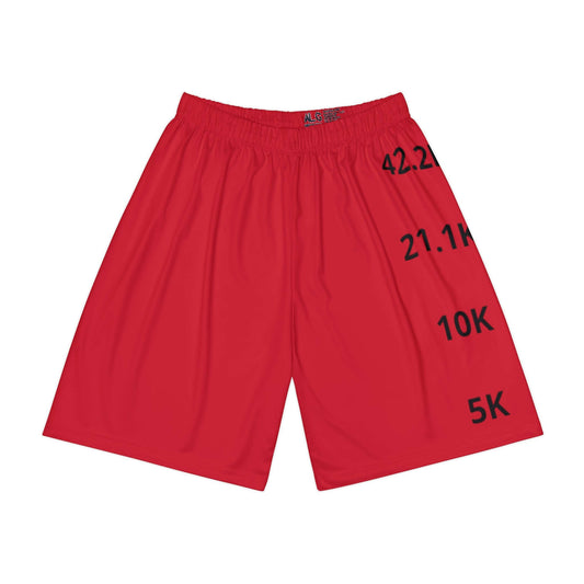 Got My Number? Metric Version - Red Men’s Running Shorts