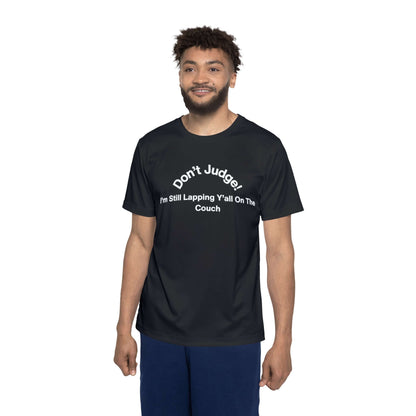 Don't Let Them Judge - Men's Black Running Shirt