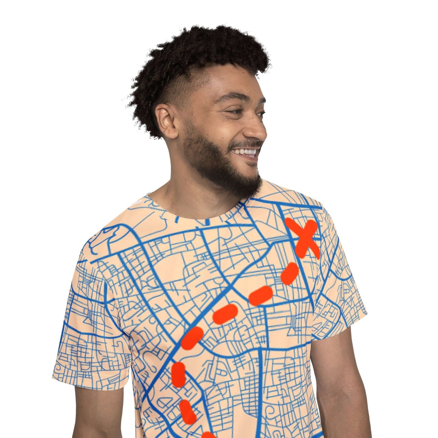 Runner's GPS - Men's Graphic Shirt