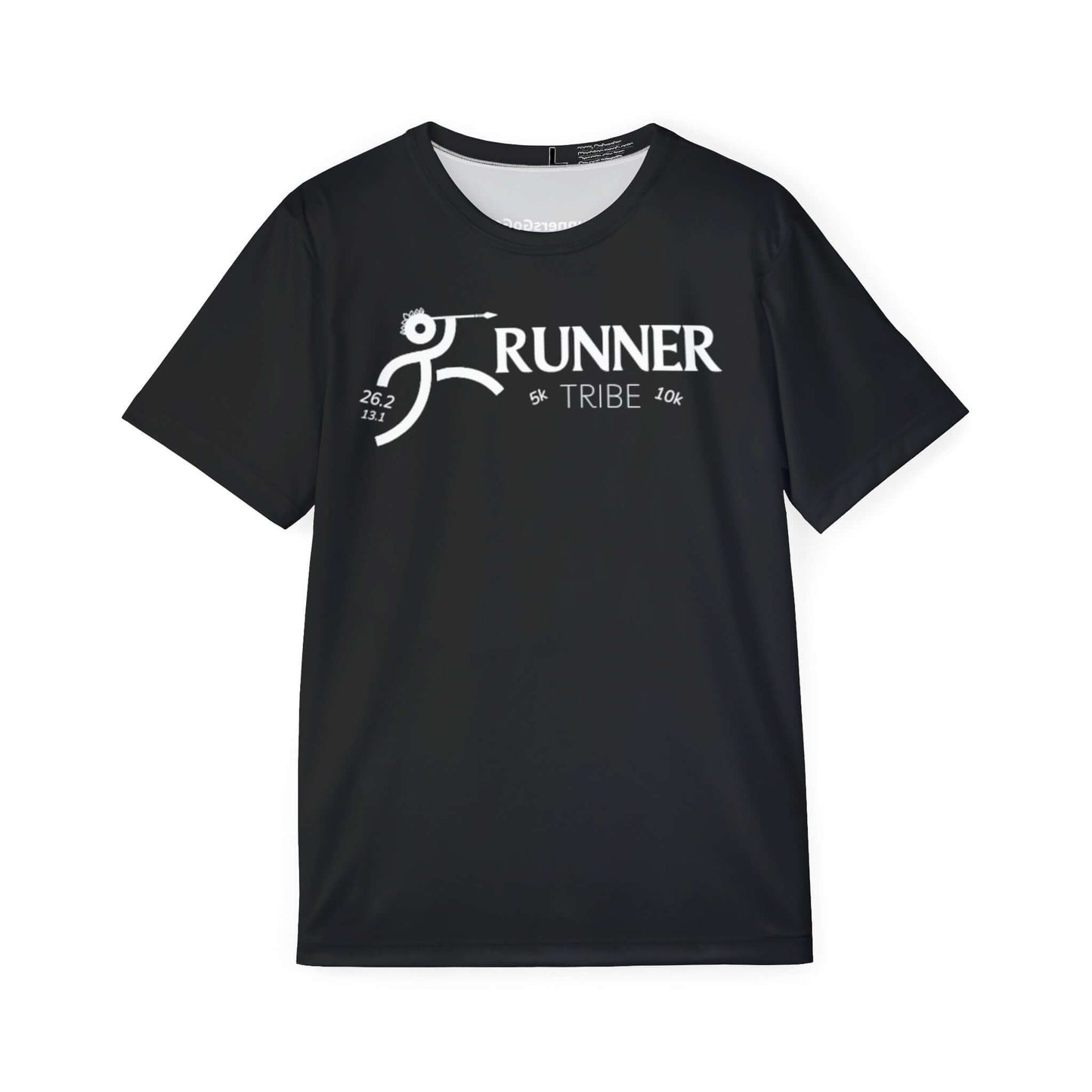 Your Tribe Is The Runner Tribe - Men's Black Running Shirt