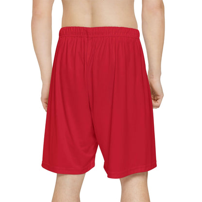 Run It Off - Red Men’s Running Shorts