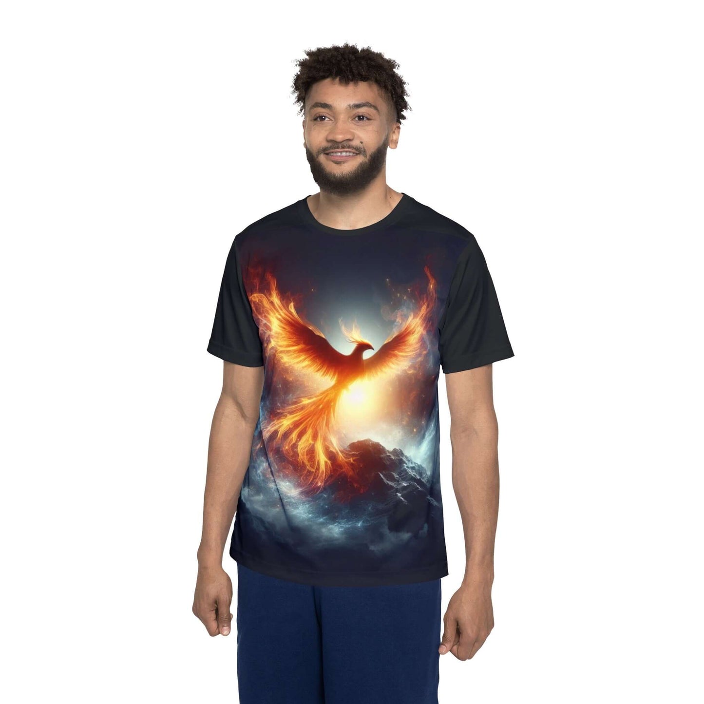 Rising Pheonix - Men's Running Shirt