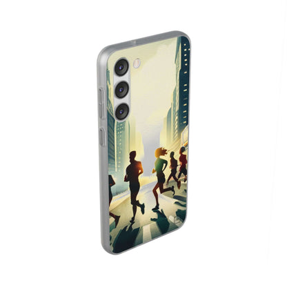 Flexible Cases For iPhone 14|13|12|11|10|9|8|7|Pro|Max & Samsung Galaxy s21|s22|s23|Plus|Ultra - Run Across The Street Friends