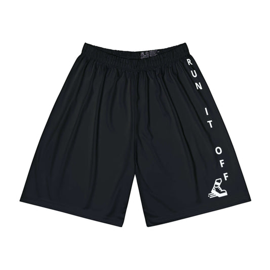 Run It Off - Black Men’s Running Shorts