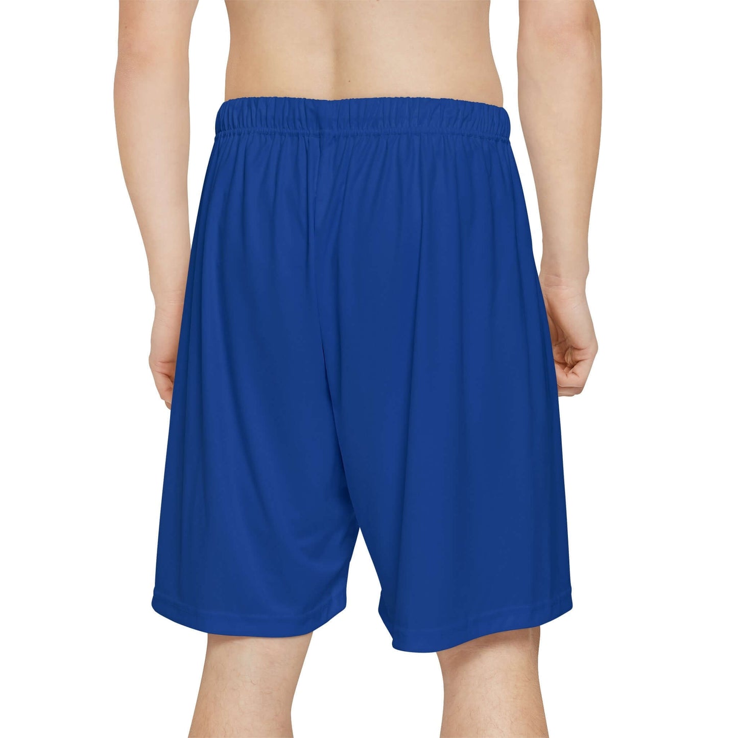 Got My Number? Blue Men’s Running Shorts