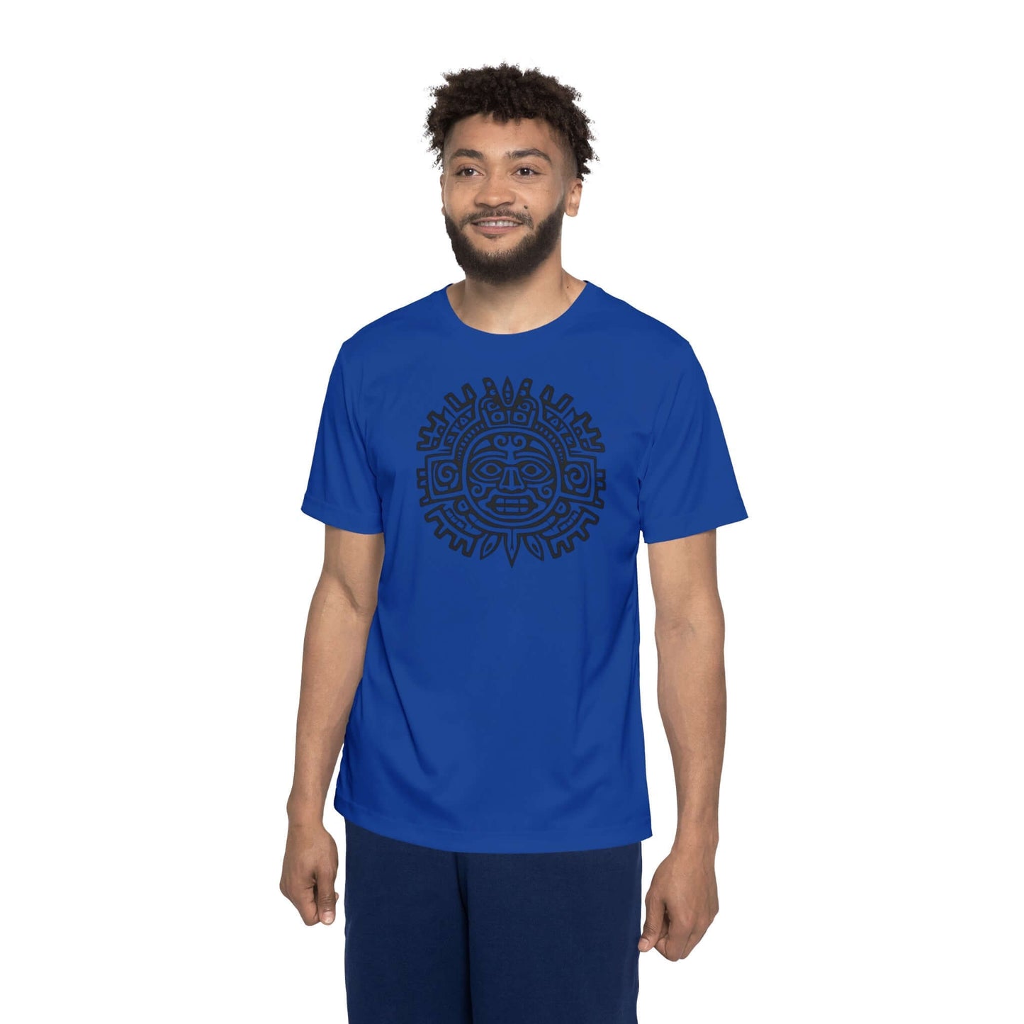 Temple Of Run - Blue Men's Running Shirt