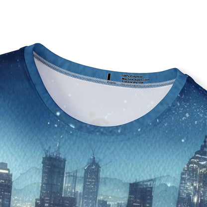 City Night Time Rush - Men's Athletic Shirt