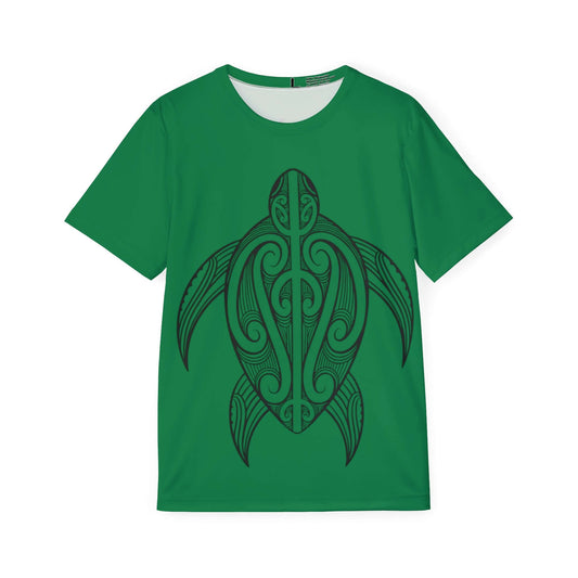 Chill Turtle - Green Men's Running Shirt