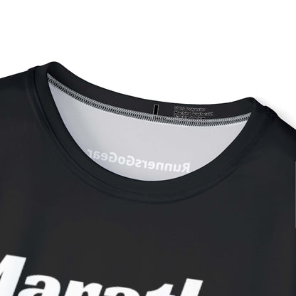 Member Of The Marathon - Men's Black Running Shirt