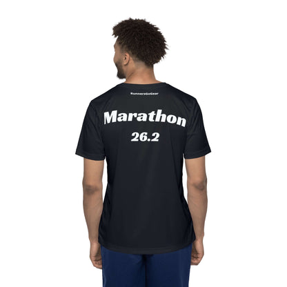 Member Of The Marathon - Men's Black Running Shirt