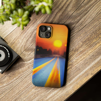 Slim Case For iPhone 15|14|13|12|11|X|XR|XS|Mini|Pro|Pro Max - The Road Ahead