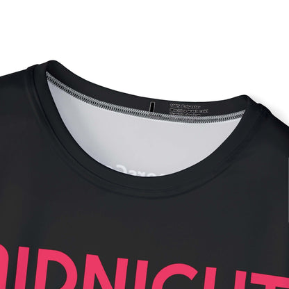 Midnight Run - Black Men's Running Shirt