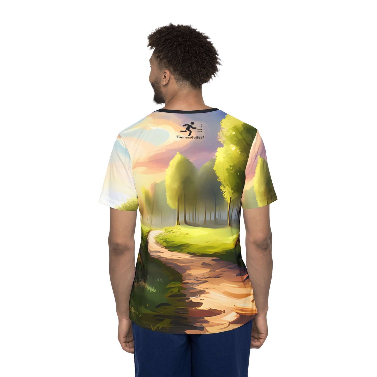 Forest Path - Men's Running Shirt