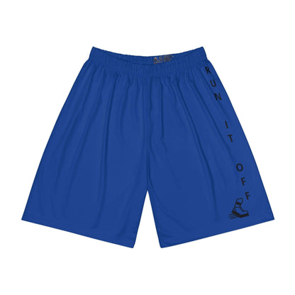 Run It Off - Blue Men’s Running Shorts