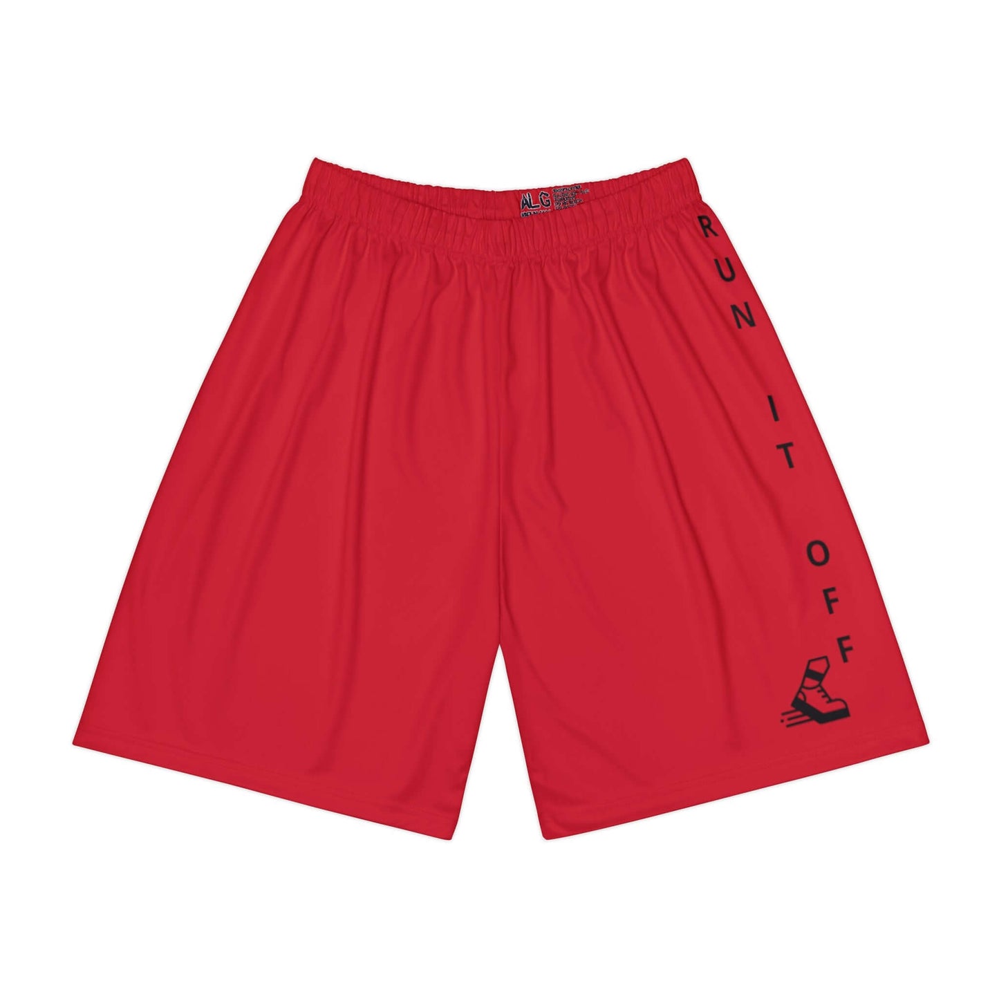 Run It Off - Red Men’s Running Shorts