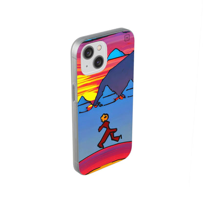 Flexible Cases For iPhone 14|13|12|11|10|9|8|7|Pro|Max & Samsung Galaxy s21|s22|s23|Plus|Ultra - Run Candyman Run!