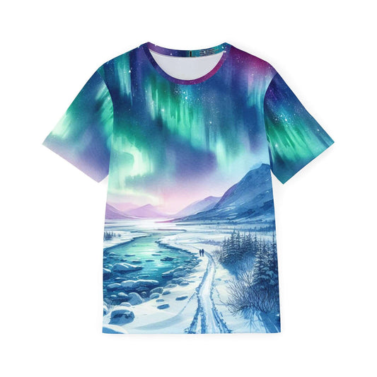 Northern Lights - Men's Athletic Shirt