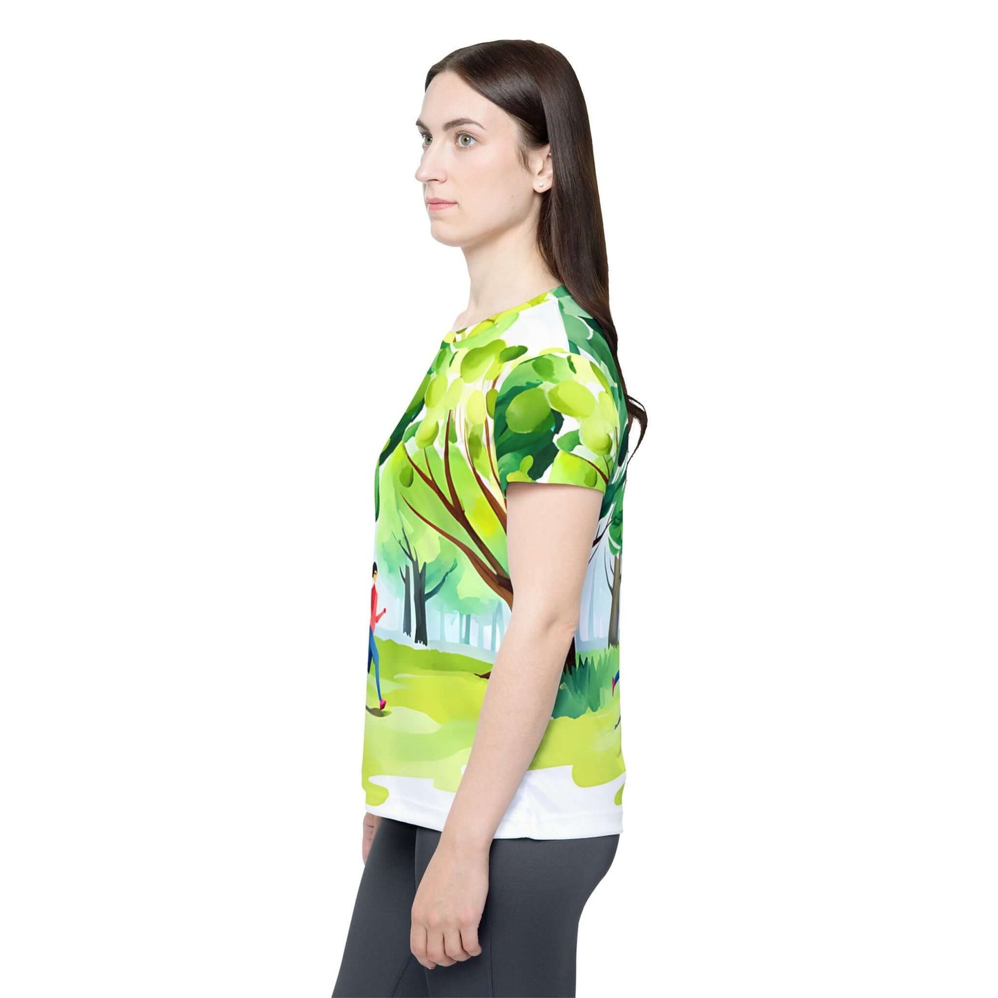 Free To Run - Women's Athletic Shirt