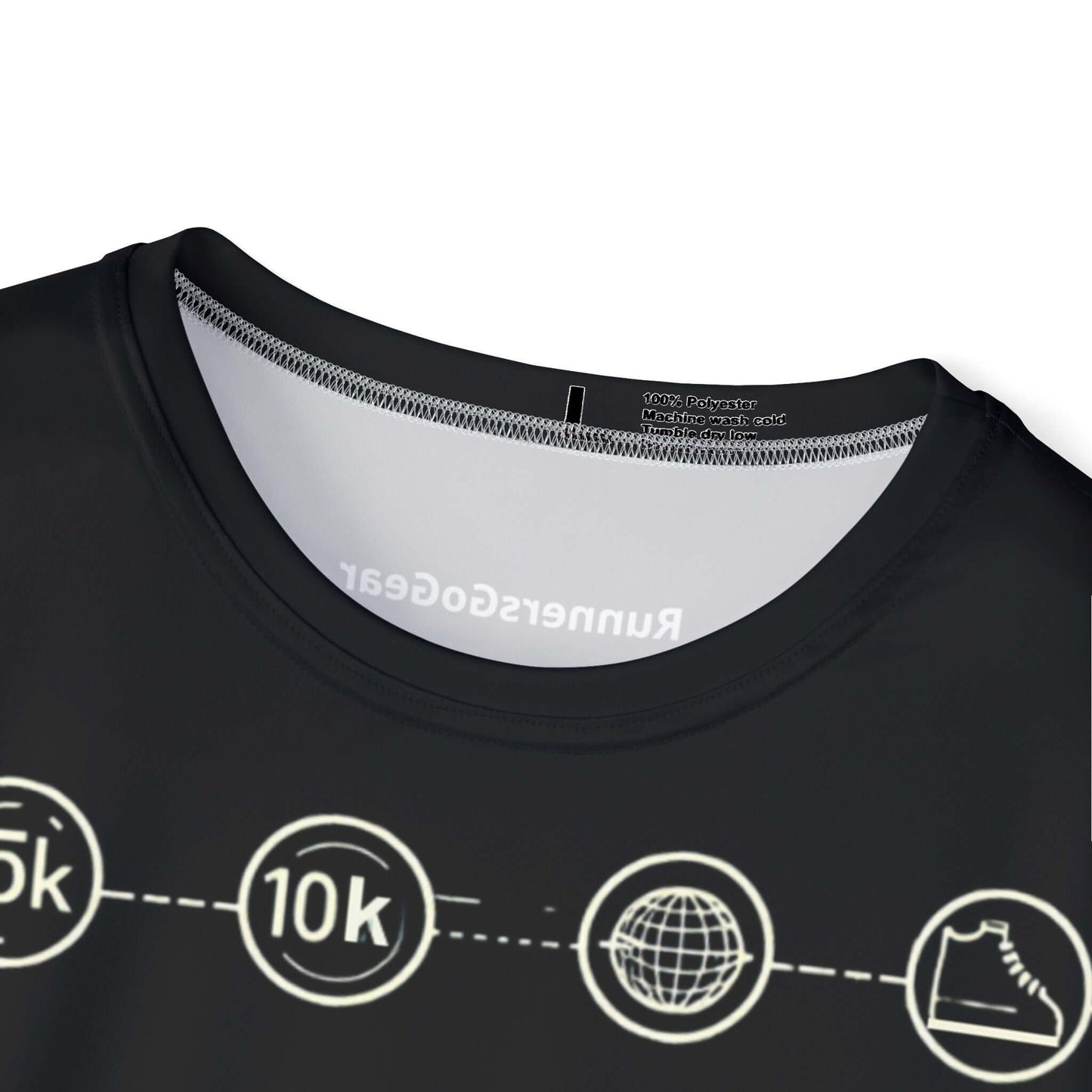 How My Heart Beats - Men's Black Running Shirt