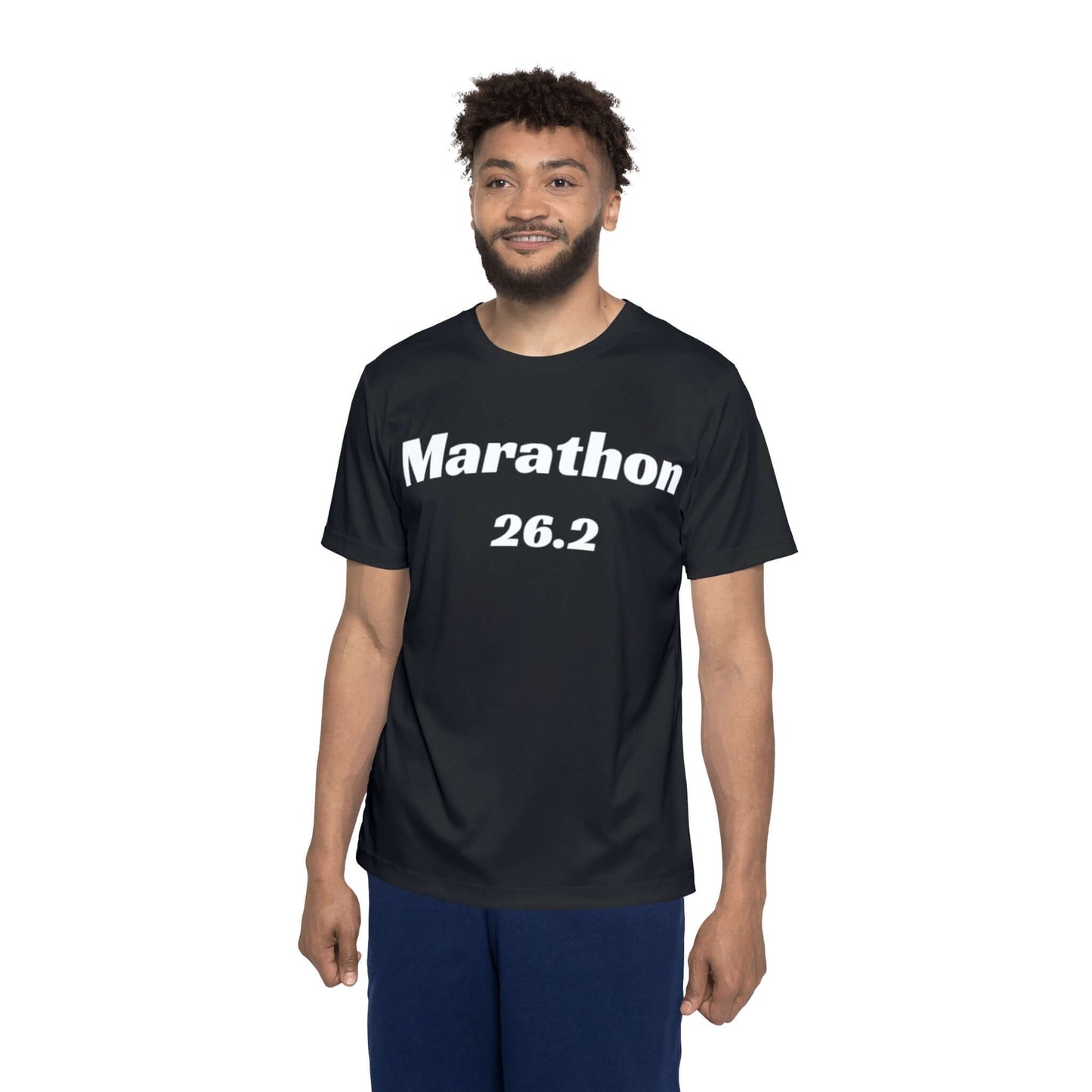 Member Of The Marathon - Men's Black Running Shirt