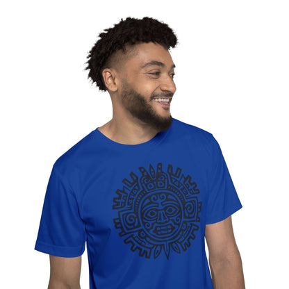 Temple Of Run - Blue Men's Running Shirt