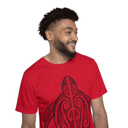 Chill Turtle - Red Men's Running Shirt