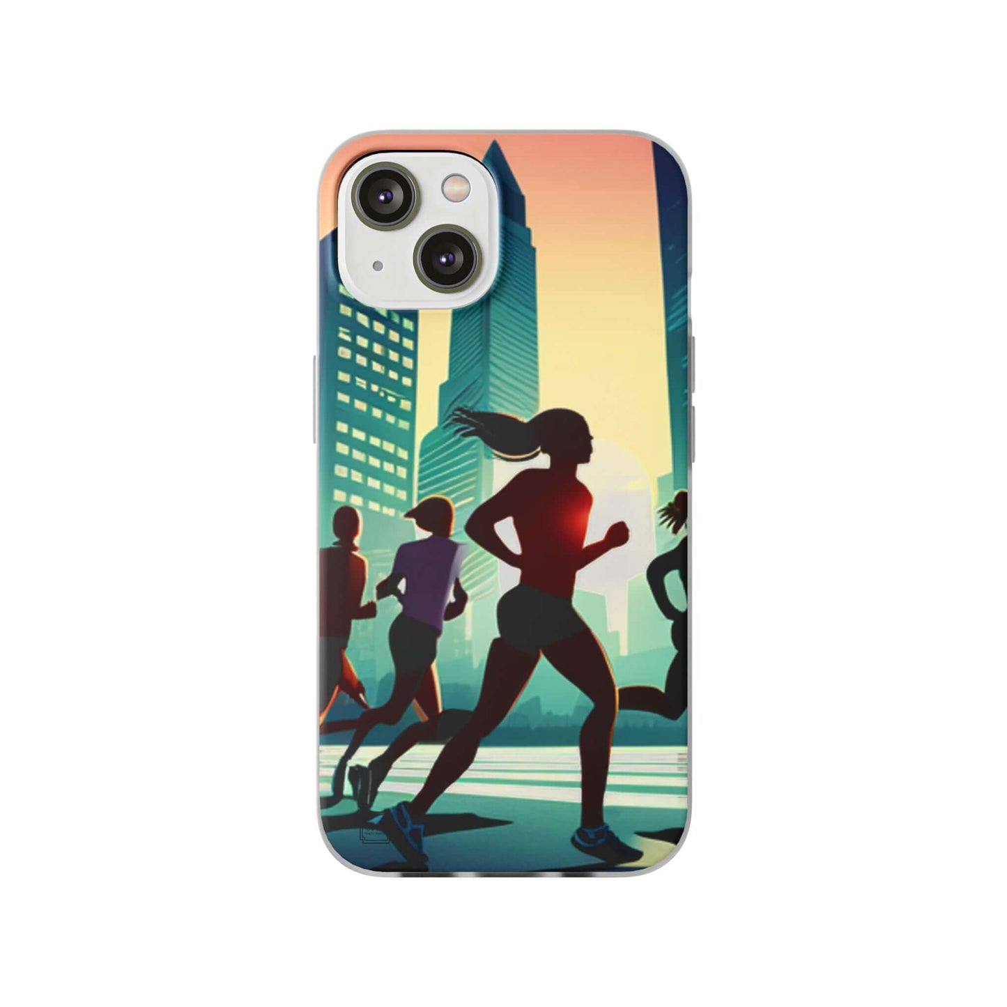 Flexible Cases For iPhone 14|13|12|11|10|9|8|7|Pro|Max & Samsung Galaxy s21|s22|s23|Plus|Ultra - She Ran A Marathon