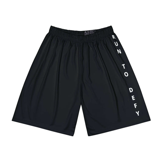 Run To Defy - Black Men’s Running Shorts