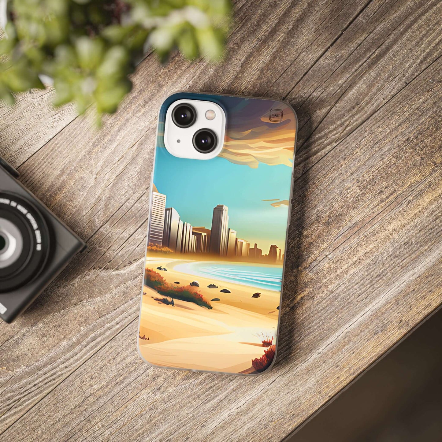 Flexible Cases For iPhone 14|13|12|11|10|9|8|7|Pro|Max & Samsung Galaxy s21|s22|s23|Plus|Ultra - A Run On The Beach