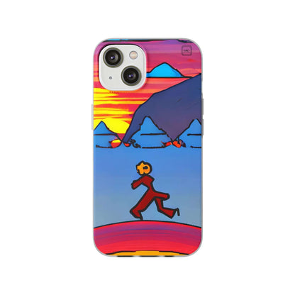 Flexible Cases For iPhone 14|13|12|11|10|9|8|7|Pro|Max & Samsung Galaxy s21|s22|s23|Plus|Ultra - Run Candyman Run!