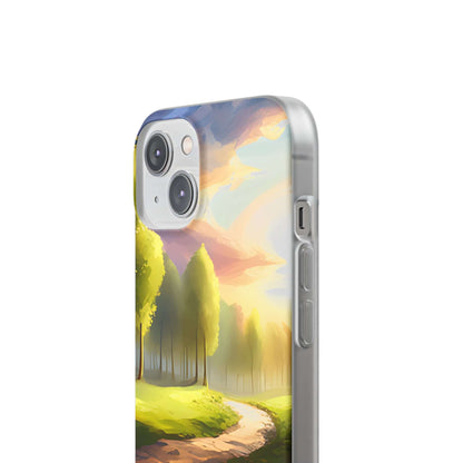 Flexible Cases For iPhone 14|13|12|11|10|9|8|7|Pro|Max & Samsung Galaxy s21|s22|s23|Plus|Ultra - Sun Sets, Time To Run