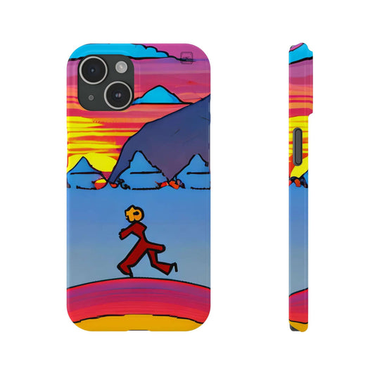 MagSafe Tough Phone Cases For iPhone 15,14,13, Pro, Plus, Pro Max, Mini - Run Candyman Run!