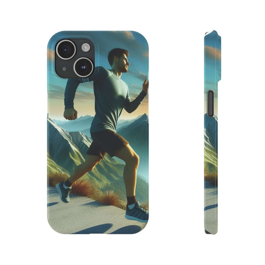 Slim Case For iPhone 15|14|13|12|11|X|XR|XS|Mini|Pro|Pro Max - Mountain Runner