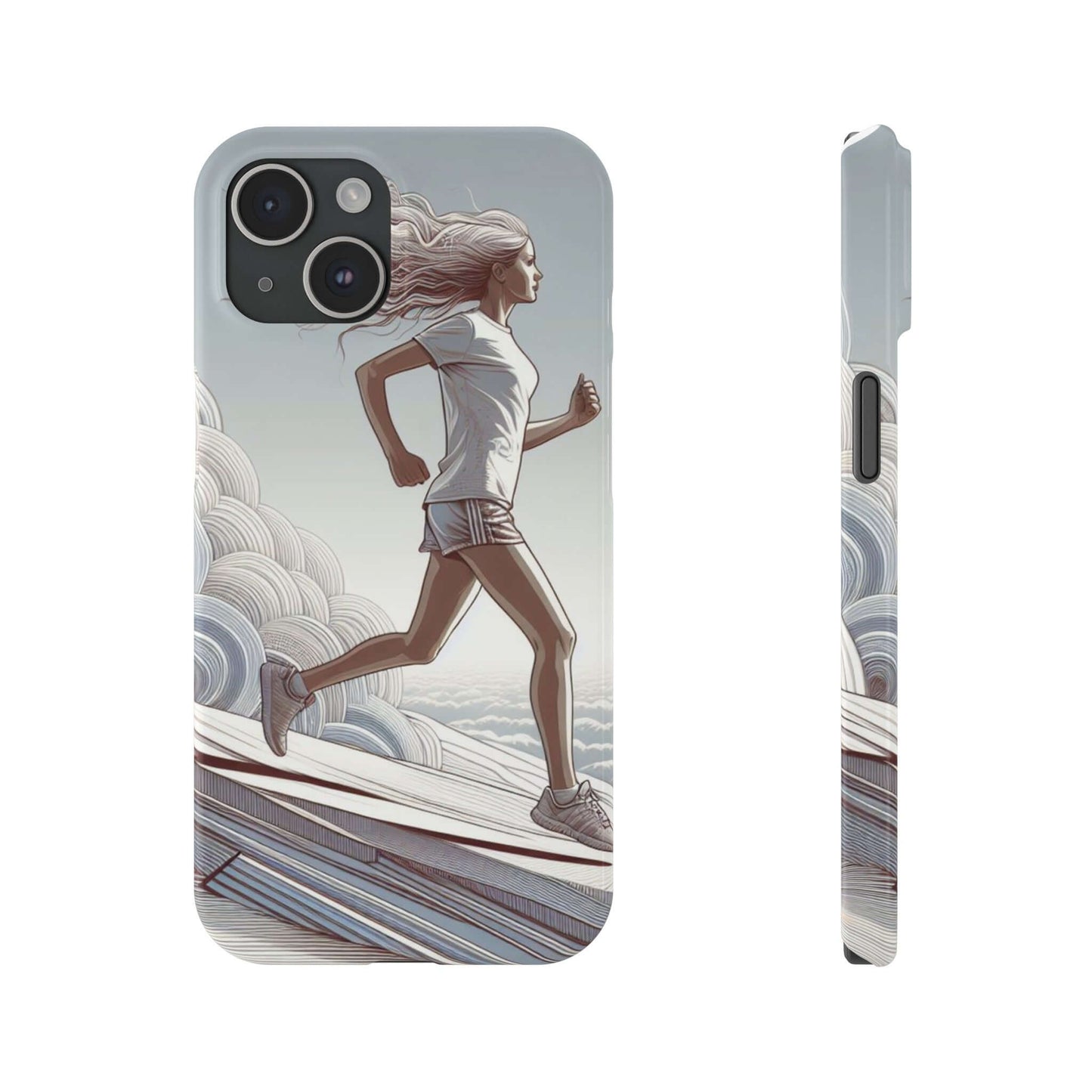 Slim Case For iPhone 15|14|13|12|11|X|XR|XS|Mini|Pro|Pro Max - Zen Runner