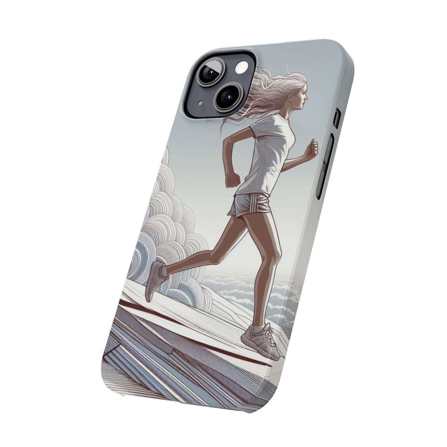 Slim Case For iPhone 15|14|13|12|11|X|XR|XS|Mini|Pro|Pro Max - Zen Runner