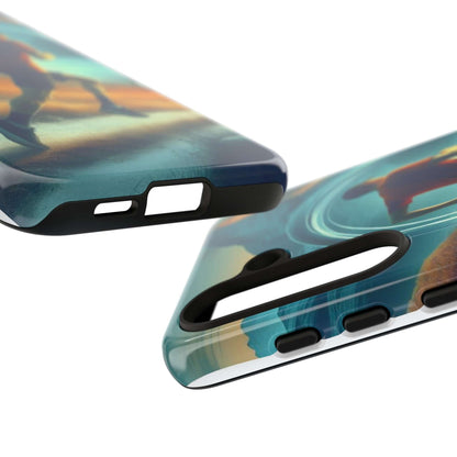 Quantum Runner - Tough Cases iPhone 15|14|13|12|11|Pro|Pro Max|Plus|Mini & Samsung Galaxy s24|s23|s22|s21|Plus|Ultra|Fe