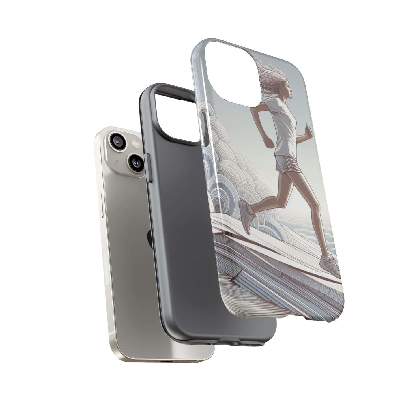 Zen Runner - Tough Cases iPhone 15|14|13|12|11|Pro|Pro Max|Plus|Mini & Samsung Galaxy s24|s23|s22|s21|Plus|Ultra|Fe